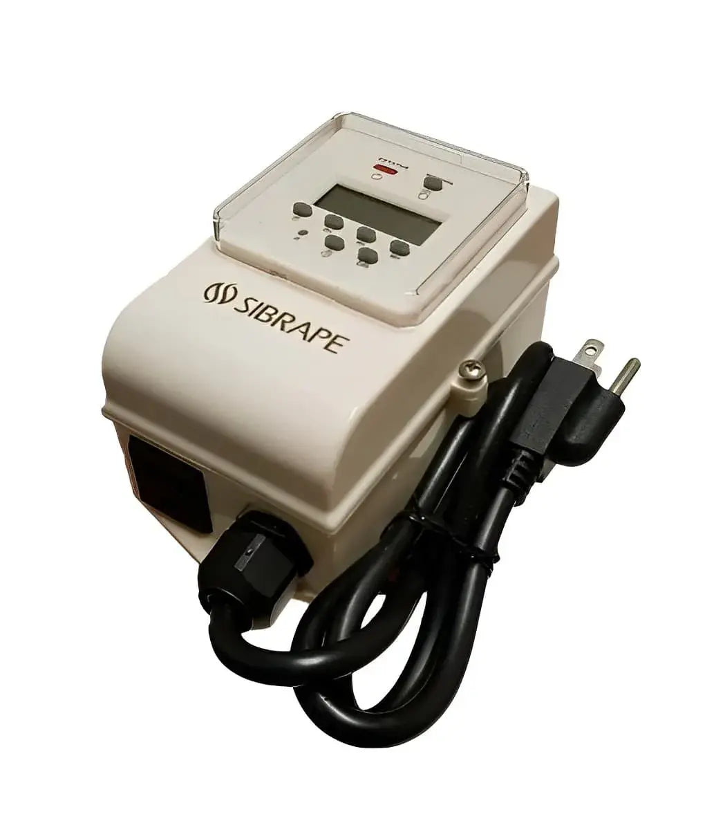 Reloj digital Sibrape de 115V hasta 15 Amp
