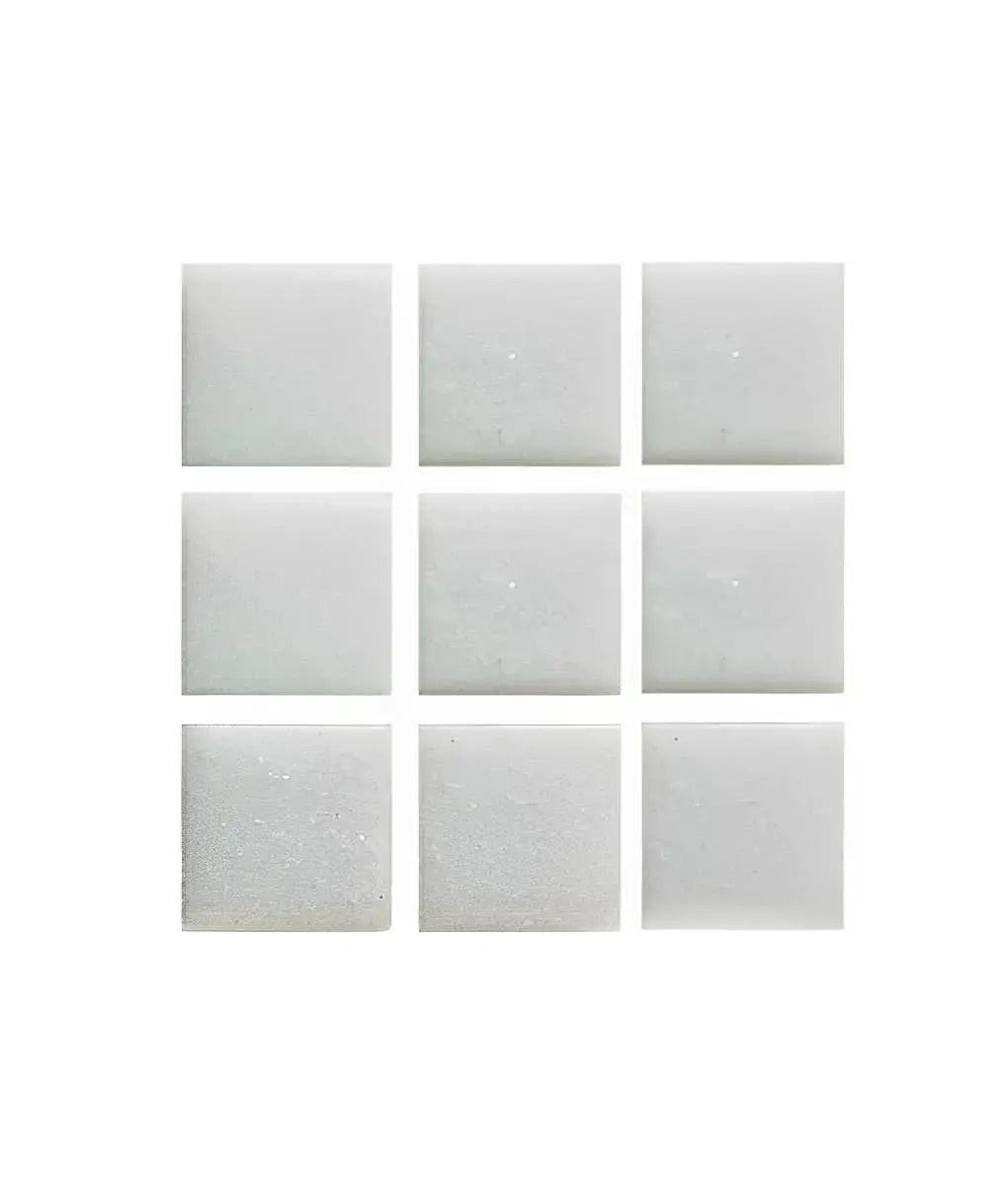 Diamond- Mosaico veneciano blanco 2×2