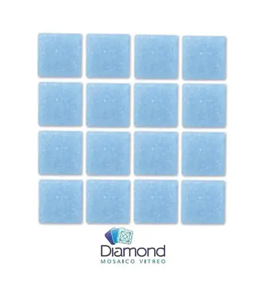 Diamond- Mosaico veneciano azul caribe 5×5