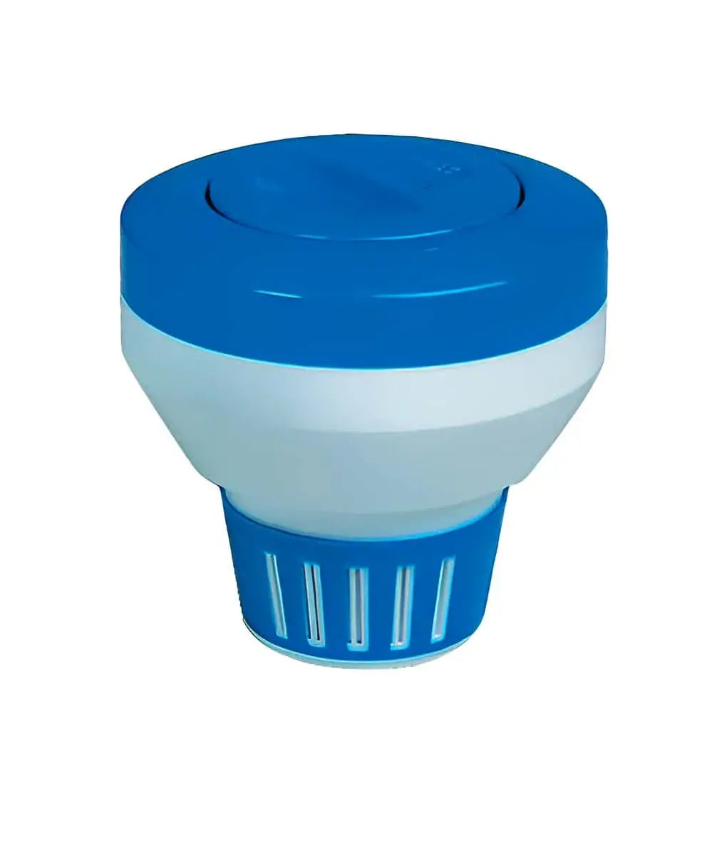 Dispensador flotante para tabletas de cloro