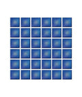 Mosaik- Mosaico color azul tornasol 2 x 2