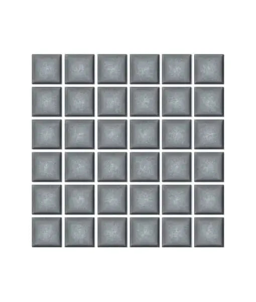 Mosaik- Mosaico color gris 2 x 2