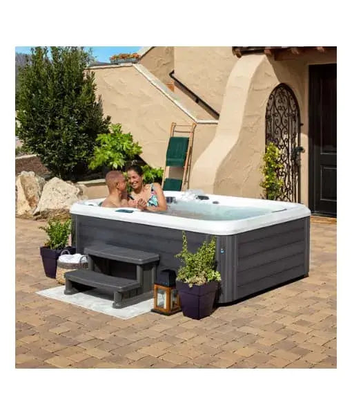 Spa para exterior Garden-334L para 3 personas – acabado gris oscuro