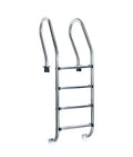 Escalera mixta de 4 peldaños para alberca marca Panda