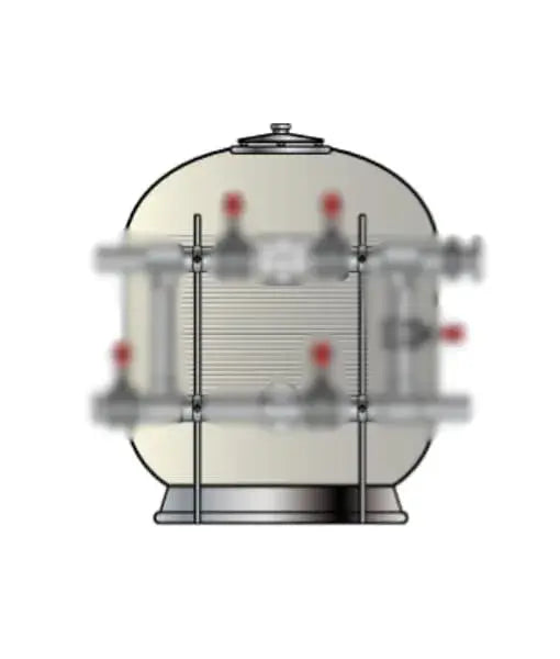 Soportes anti vibracion para manifold con diametro de 6″