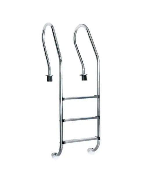 Escalera mixta de 3 peldaños para alberca marca Panda