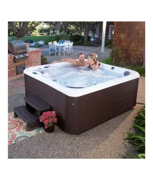 Spa para exterior Garden-680L para 6 personas – acabado cafe