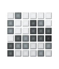 Mosaik- Mosaico mezcla Gris 4 de 2 x 2