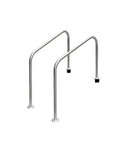 Pasamanos 2 curvas 60″ en acero inoxidable (1 pieza)