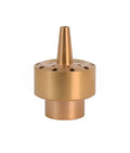 Boquilla decorativa serie Nosis de laton conexión 3/4″ efecto flor de loto