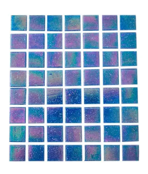 Vetro Venezia- Mosaico veneciano serie Brillare Azul Cobalto Obscuro 2 x 2